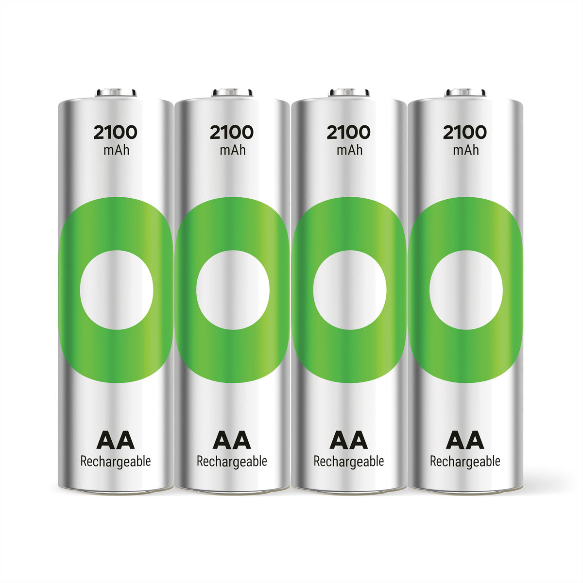 GP Batteries AA Akkus, NiMH, 2100 mAh, 1,2 V – 4 Stk.