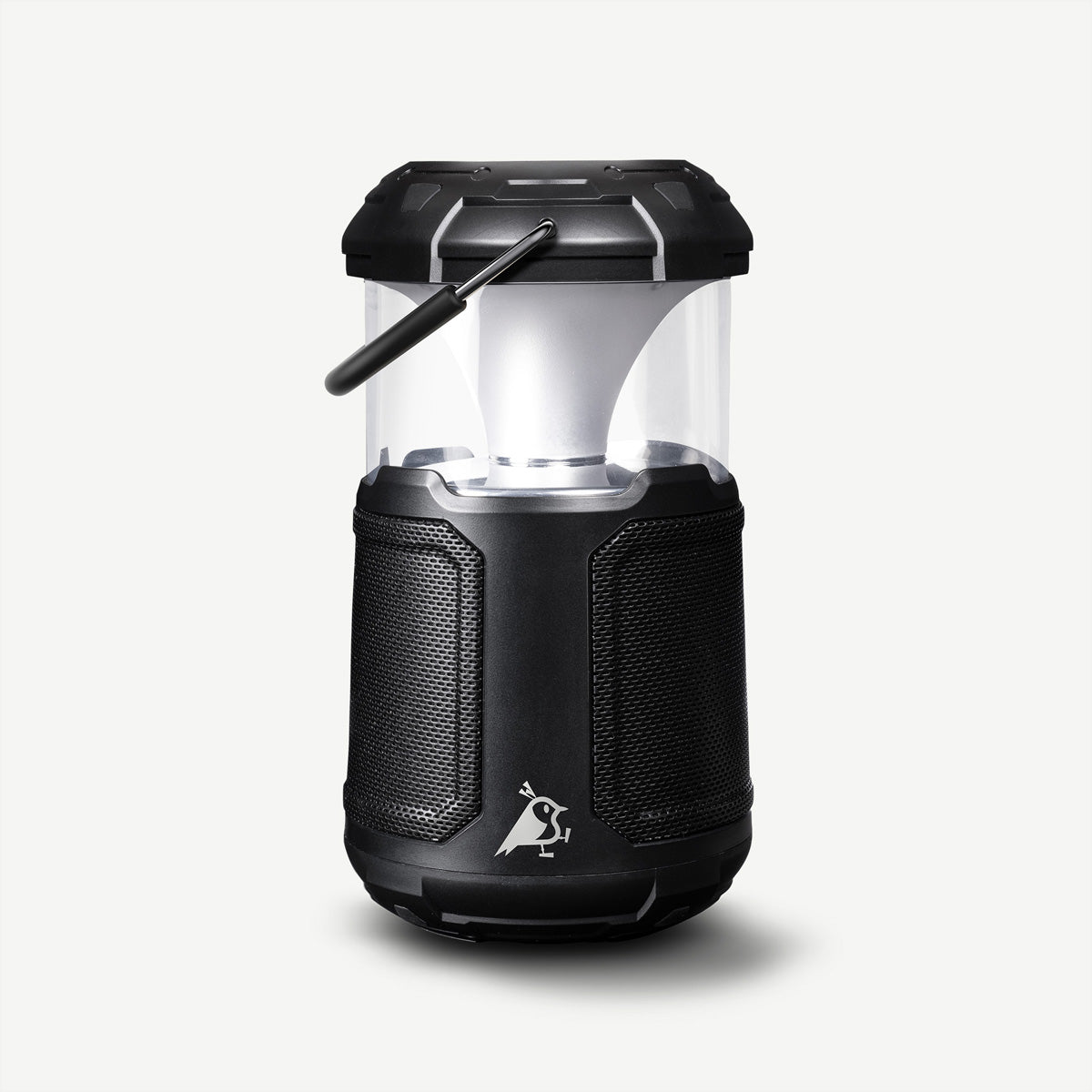 Aqiila Soundbird B10 – Bluetooth-Lautsprecher – mit Lampe & Powerbank, 20 W, 12 h, Schwarz