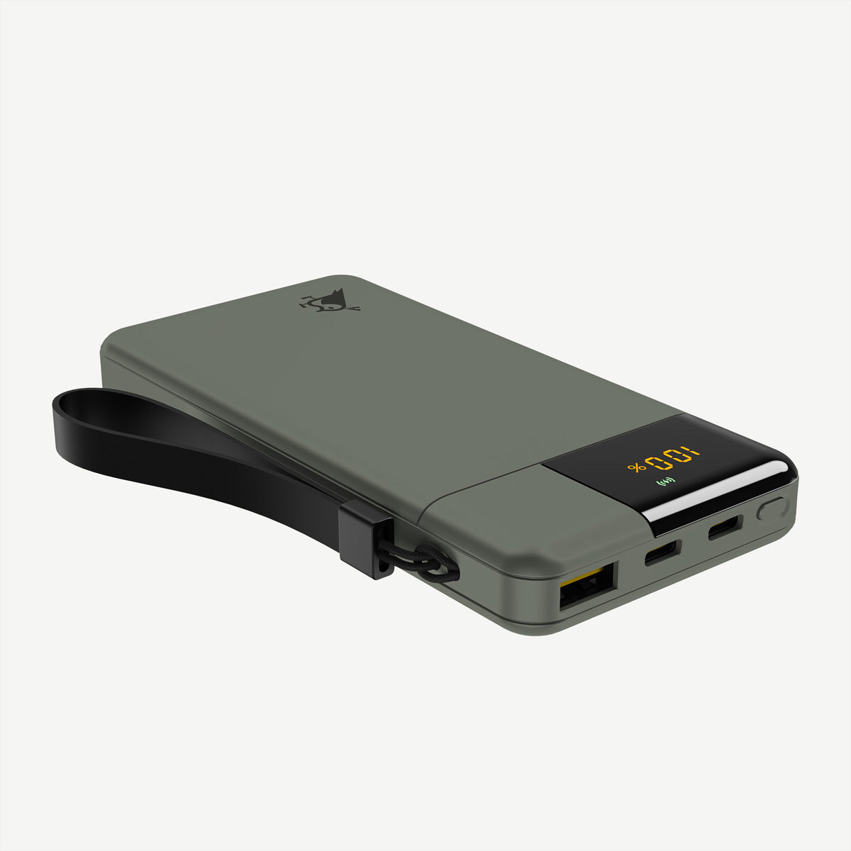 Aqiila Powerbird B10 Powerbank 10'000 mAh – 20 W PD, 2× USB-C, 1× USB-A, grün