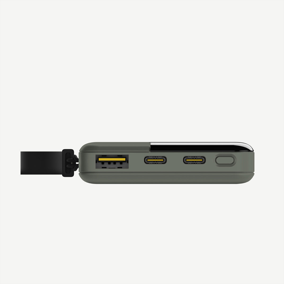 Aqiila Powerbird B10 Powerbank 10'000 mAh – 20 W PD, 2× USB-C, 1× USB-A, grün
