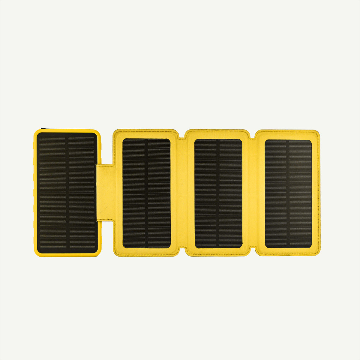 Aqiila Powerbird BS10 Solar Powerbank 10'000 mAh – 20 W PD, 1× USB-C, 1× USB-A, gelb