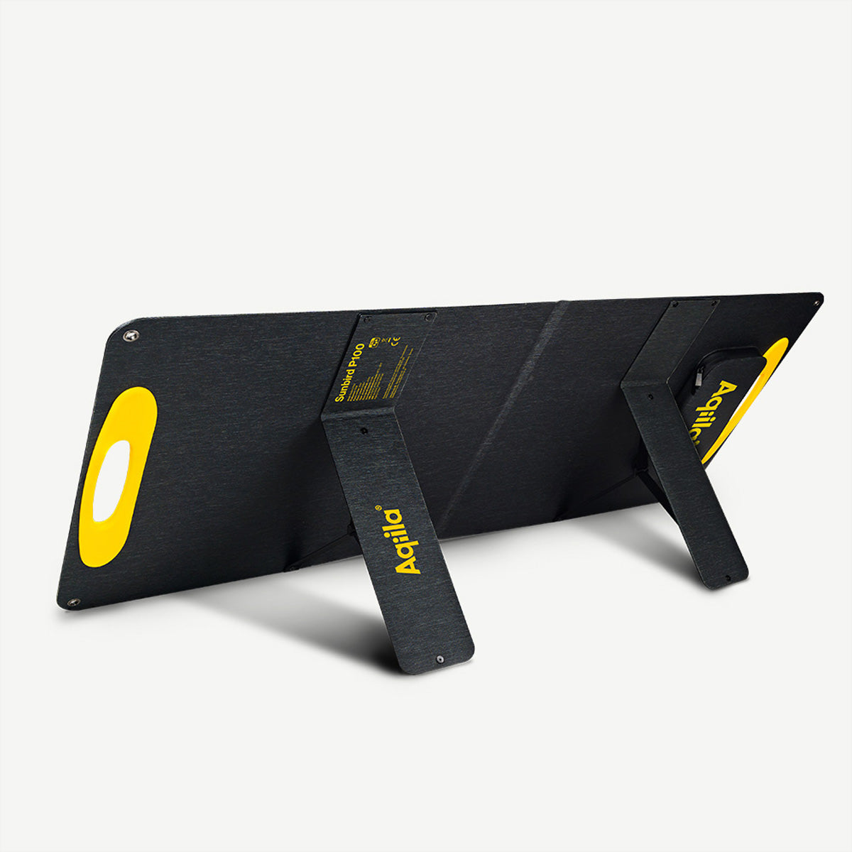 Aqiila Sunbird P100 Solarpanel-Ladegerät 100 W – Monokristallin, IP65, USB-C×1, USB-A×1
