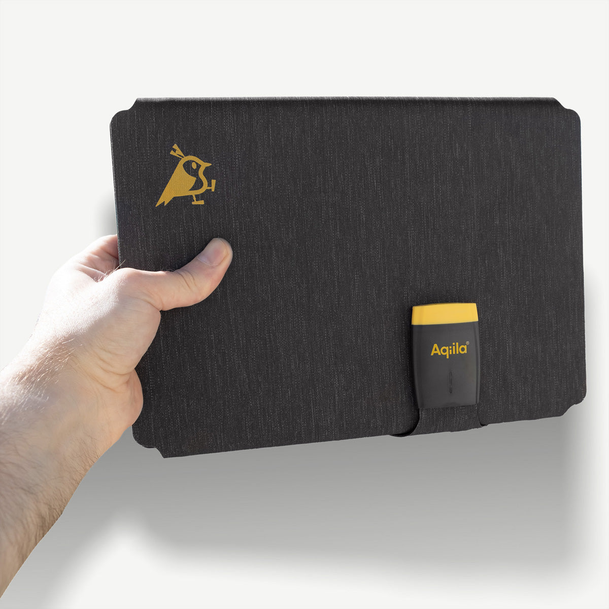 Aqiila Sunbird P56 Solarpanel-Ladegerät 56 W – USB-C×1, IP67 – für Camping – Grau