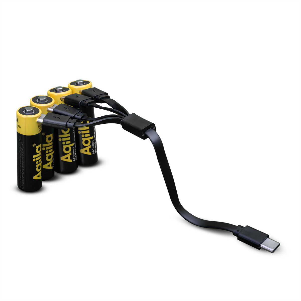 Aqiila AA Akkus, Li-Ion, 2000 mAh, 1,5 V – 4 Stk.