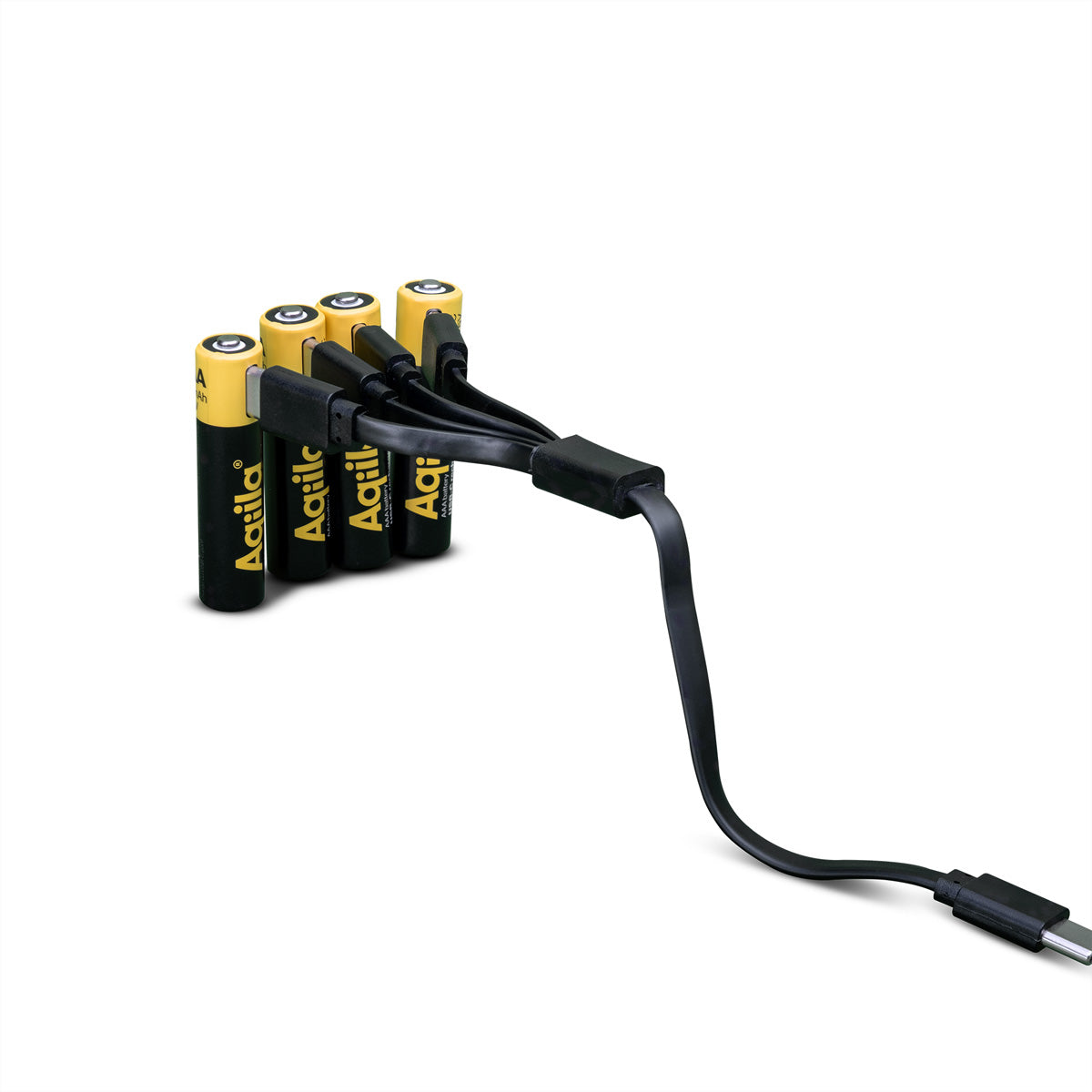 Aqiila AAA Akkus, Li-Ion, 600 mAh, 1,5 V – 4 Stk.