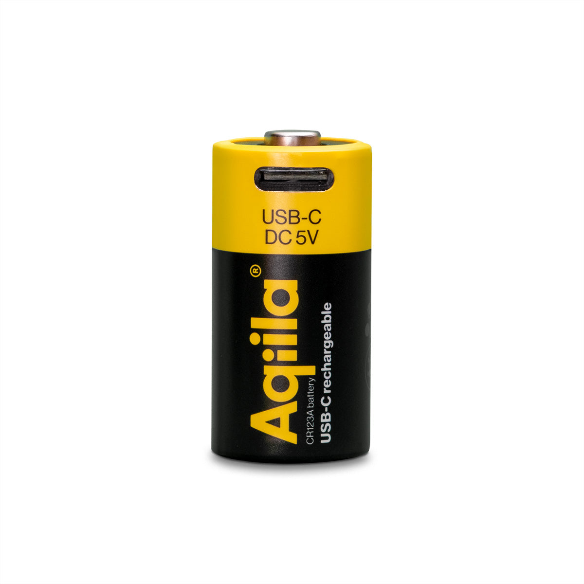 Aqiila CR123A Akkus, Li-Ion, 750 mAh, 3 V – 2 Stk.