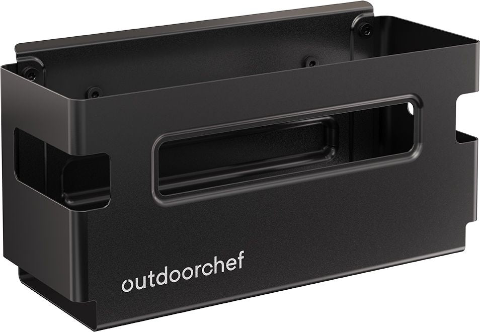 OUTDOORCHEF Universalhalter – 22 × 8,5 × 5,8 cm, Stahl (pulverbeschichtet), für magnetische Oberflächen