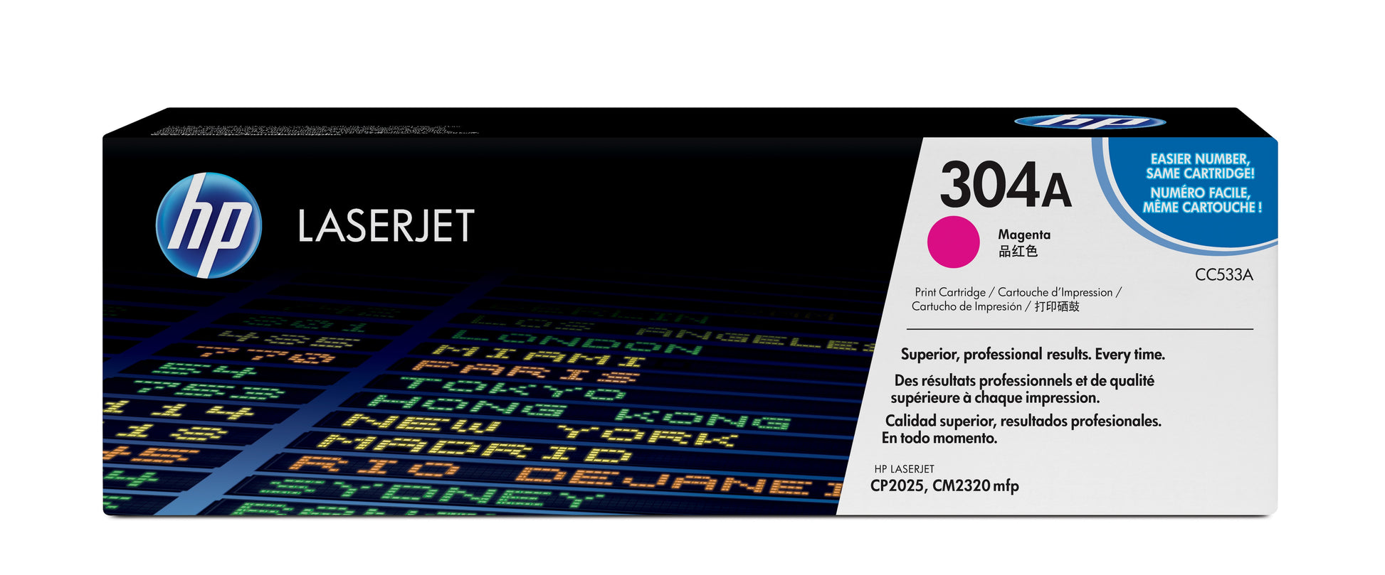 HP Toner 304A – magenta, 2800 Seiten
