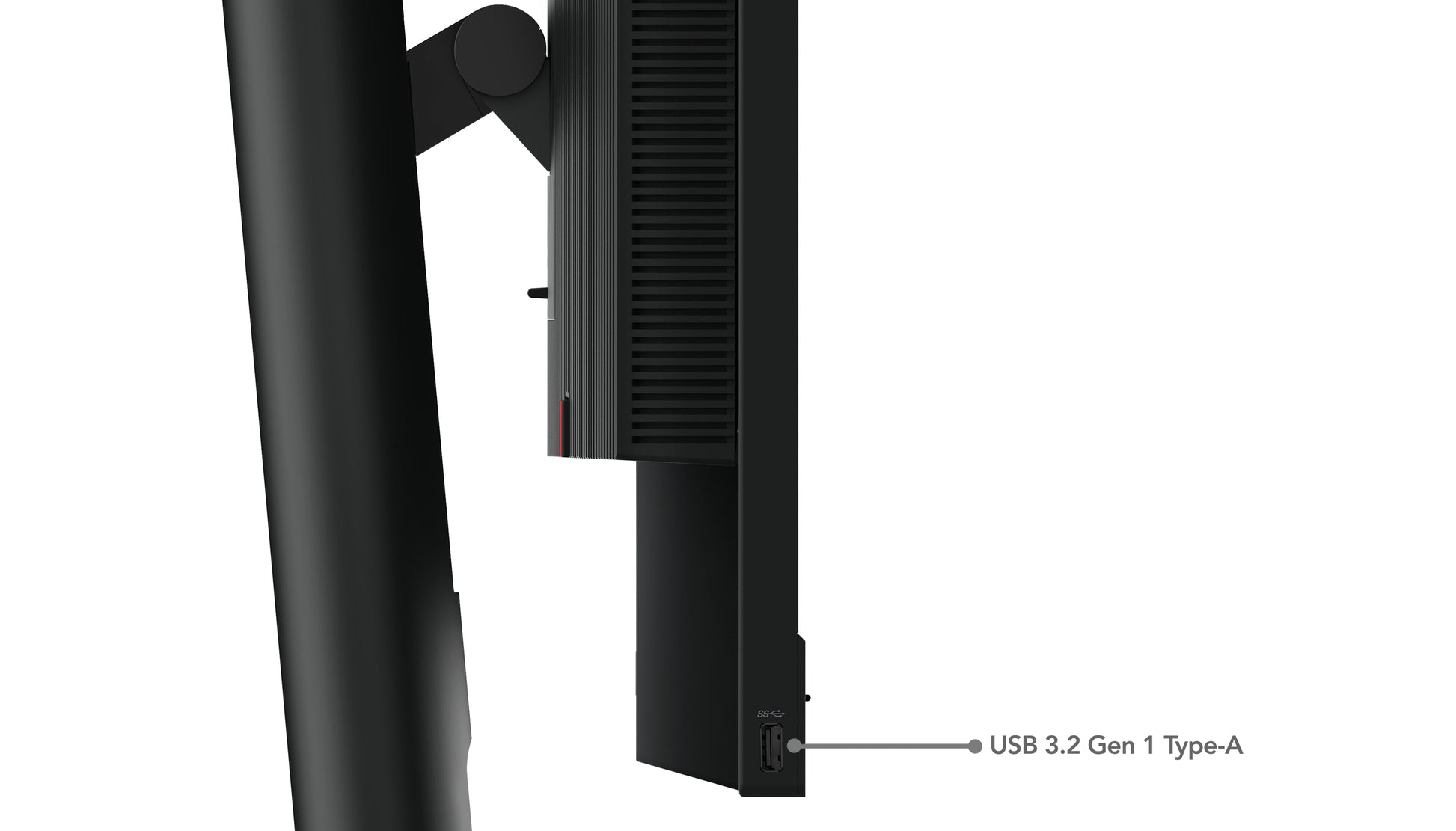 Lenovo ThinkCentre Tiny-in-One 24 – Monitor, 23,8", VESA 100 × 100, Raven Black