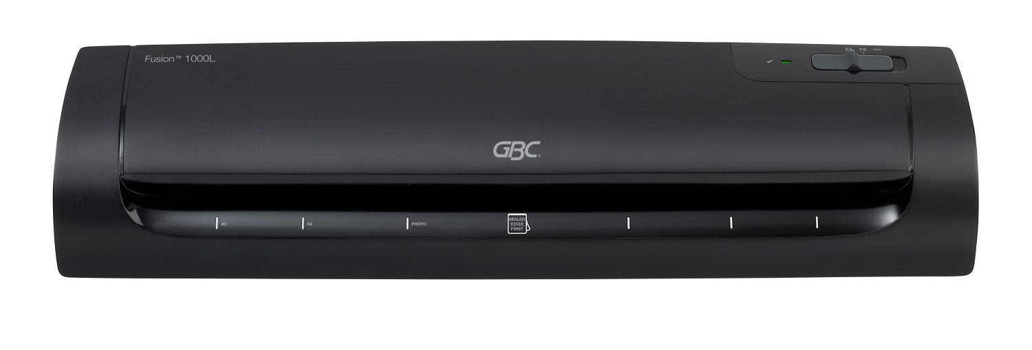 GBC Fusion 1000L Laminiergerät A3 – 2-Rollen, 75 µm, Kaltlamination, 5 Min. Aufheizzeit, 330 mm/min, Schwarz