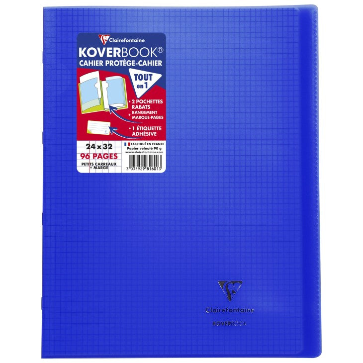Clairefontaine Notizheft – 240 × 320 mm – kariert – 48 Blatt – 90 g/m² – Softcover – PEFC