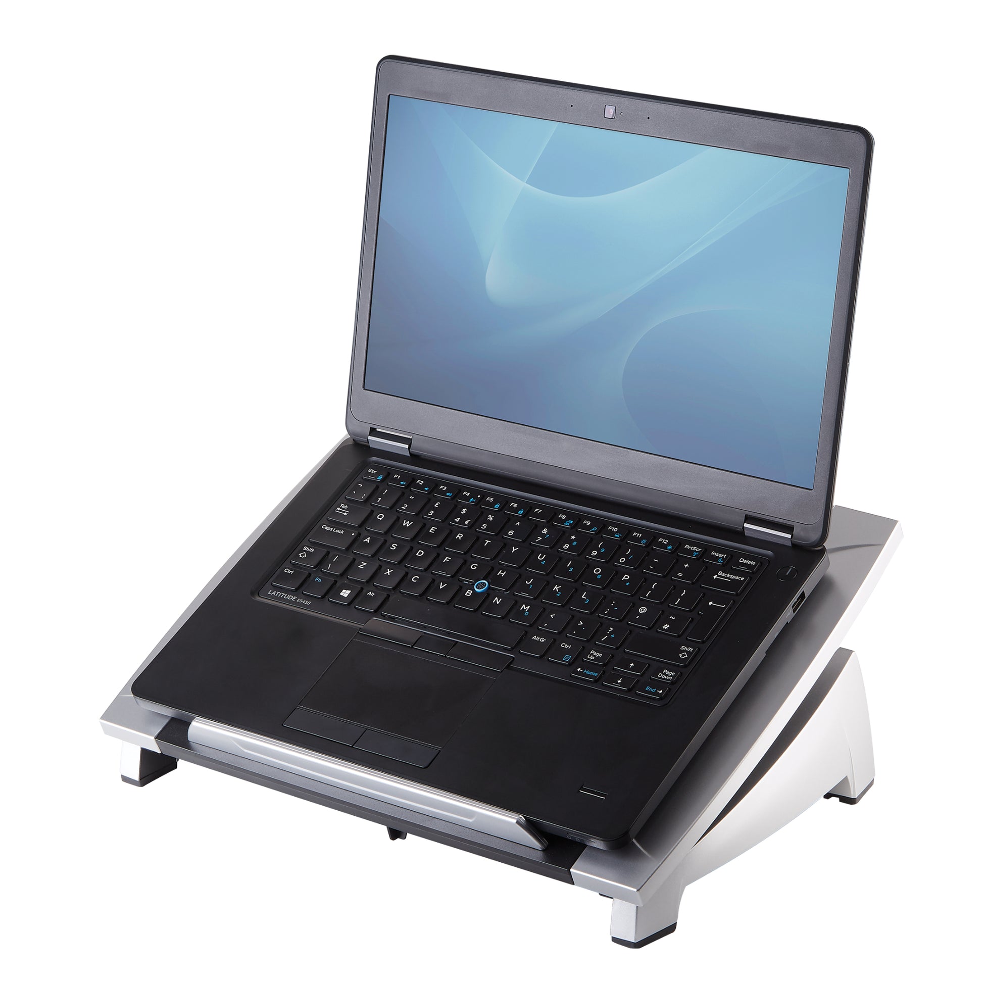 Fellowes Laptop-Ständer – bis 17", 5 kg, höhenverstellbar 140–190 mm – Schwarz