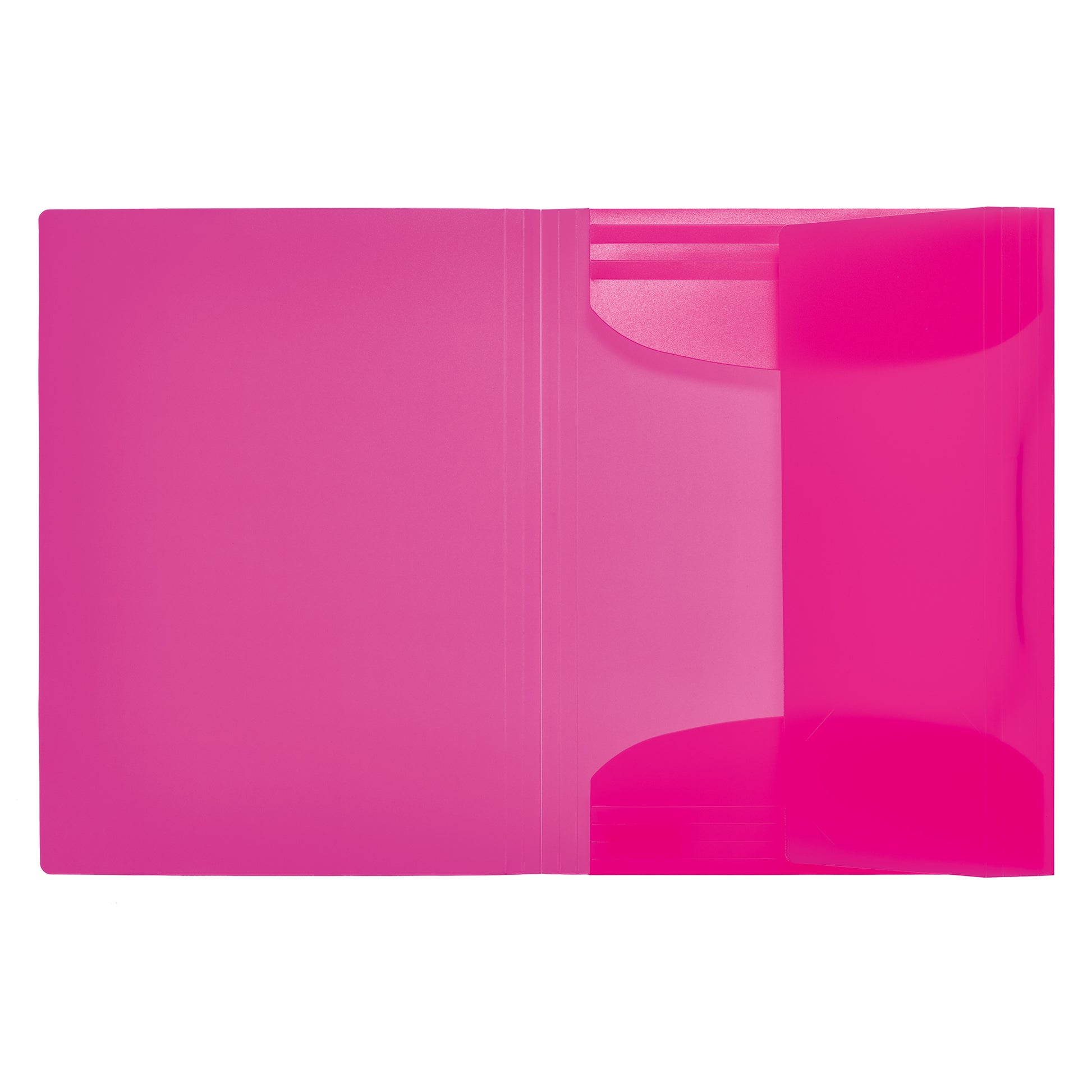 HERMA Sammelmappe für A4, Kunststoff, Pink, mit Gummizug