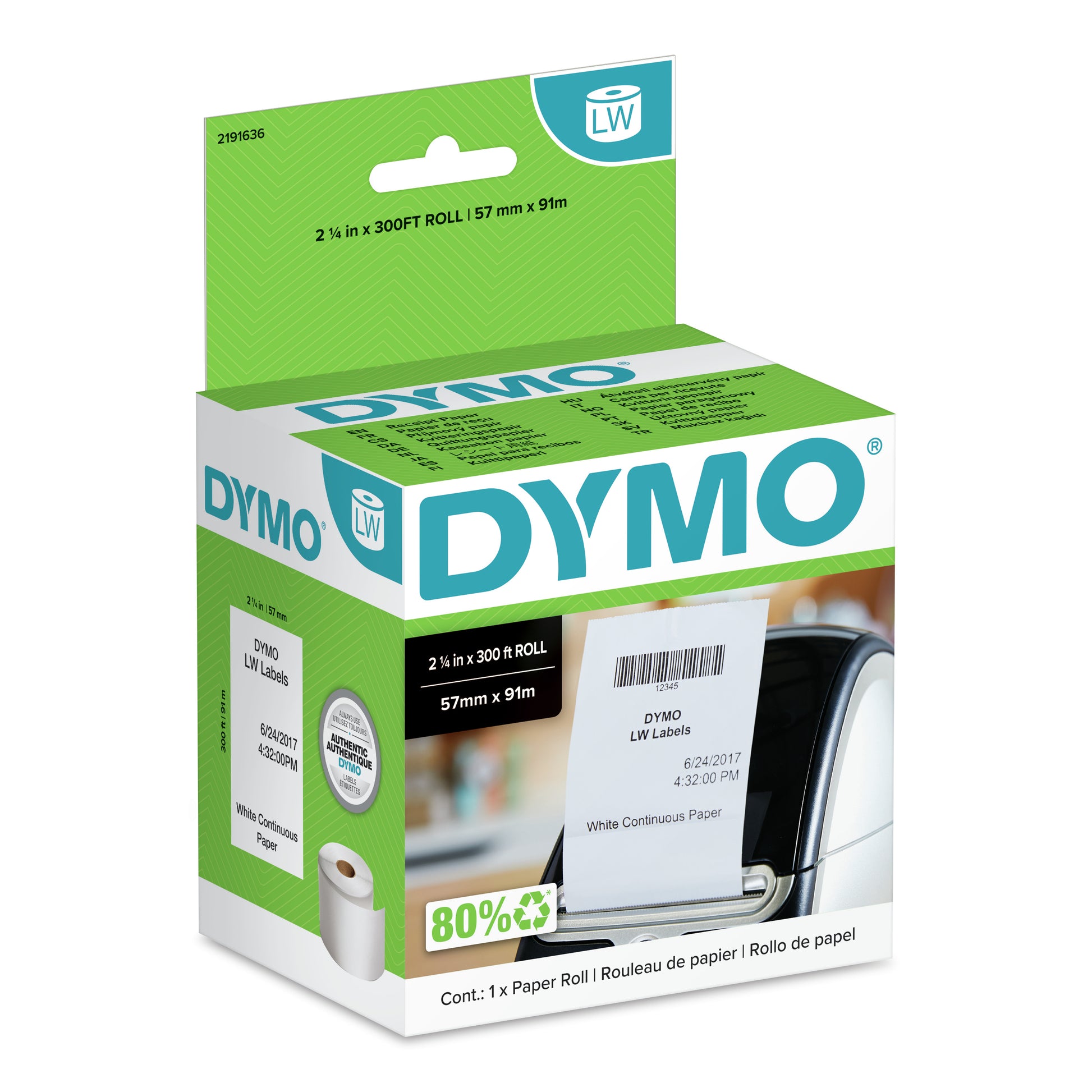 DYMO Additionsrolle – für LabelWriter