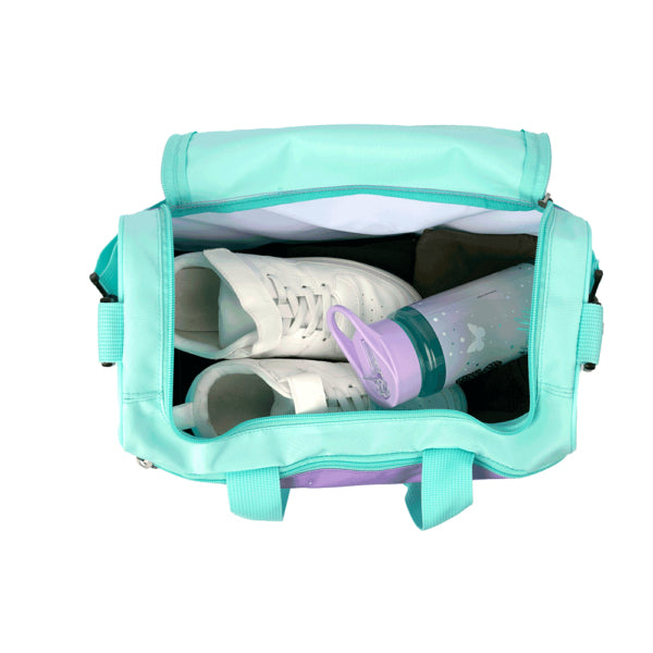 Scooli Sporttasche Schmetterling – 8 l, Polyester, violett, 33 × 22 × 16 cm