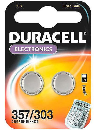 Duracell Akku 1,5 V 170 mAh 0,26 Wh Silberoxid – für Uhren, Taschenrechner, medizinische Geräte