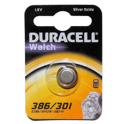 Duracell SR43 Akku 1,5 V 150 mAh 0,23 Wh – für SR43 Geräte