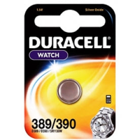 Duracell SR54 Akku 1,5 V 80 mAh 0,12 Wh Silberoxyd – für Uhren, Taschenrechner, medizinische Geräte