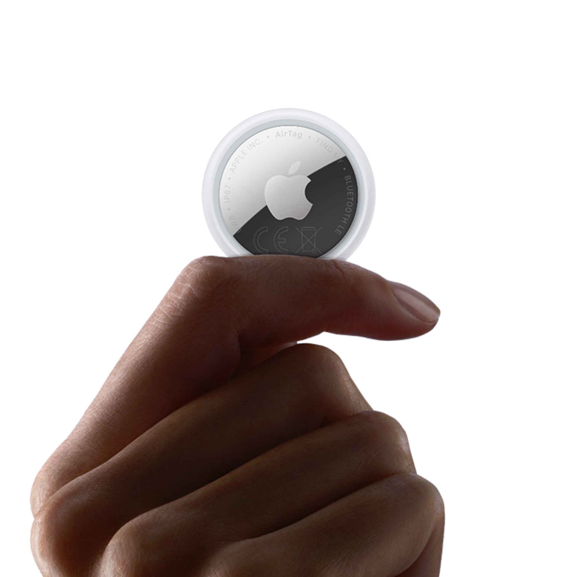 Apple AirTag – Silber/Weiss, IP67, für iPhone