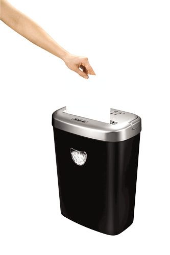 Fellowes Powershred 53C – Aktenvernichter, DIN P-4, Partikelschnitt 4 × 35 mm, 10 Blatt, 23 l