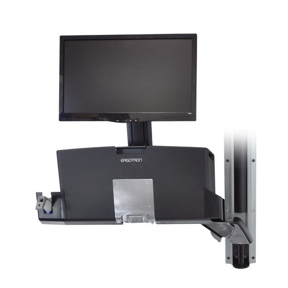 Ergotron SV Small – Zubehör: CPU-Halter – für SV Combo Arm Worksurface, poliert