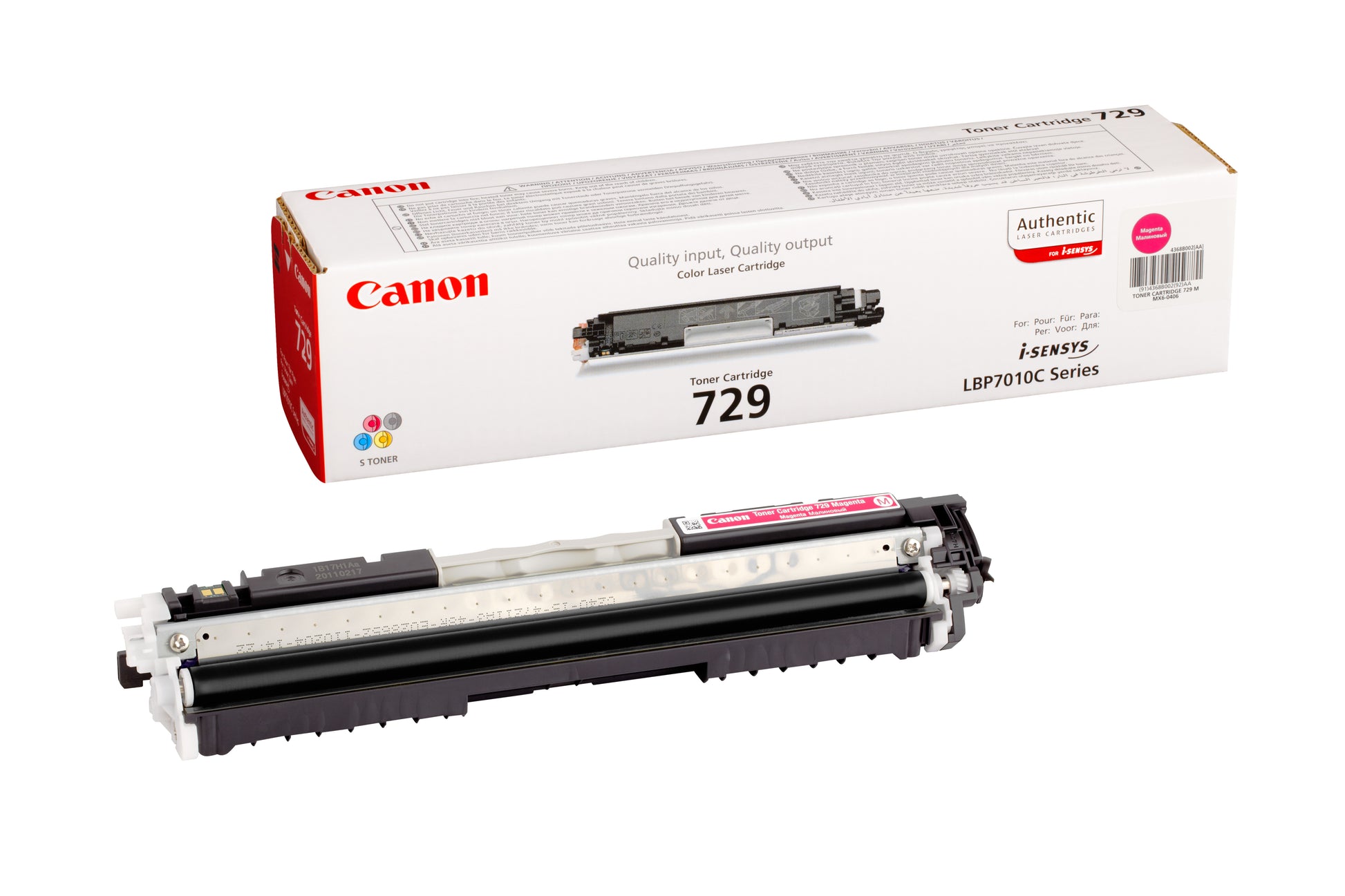 Canon Toner 729M – Magenta, 1000 Seiten