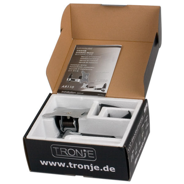 Tronje Wandhalterung – Vollbeweglich – 15–24" – VESA 75×75–100×100 – bis 12 kg – AR210