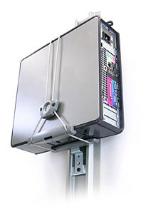 Ergotron CPU Halter Universal – Gerätehalterung (Tablet/Panel) – Klemme/Durchführung – bis 22,7 kg – verstellbar
