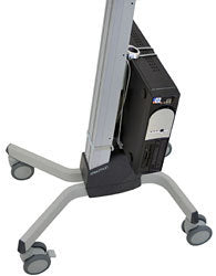 Ergotron CPU Halter Universal – Gerätehalterung (Tablet/Panel) – Klemme/Durchführung – bis 22,7 kg – verstellbar