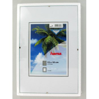 Hama Bilderrahmen – für 9 × 13 cm – Kunststoff, Transparent