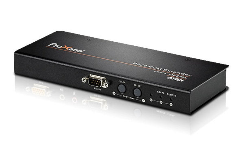 ATEN CE350 – KVM-Extender-Set VGA – 1920 × 1200/60 Hz, RS-232, Audio, bis 150 m über Cat 5e, für PS/2-Konsolen