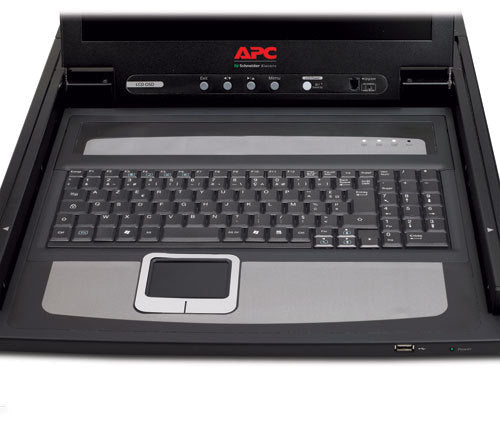 APC AP5717F – 17" Rack-LCD-Konsole – USB, PS/2, Layout FR – 1U
