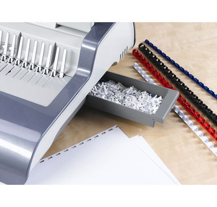 Fellowes Quasar E 500 Bindegerät – Plastikbindung, A4, 25 Blatt, elektronische Stanzung