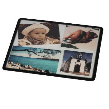 Hama Mausmatte Foto – Transparent, 230 × 195 × 2,5 mm