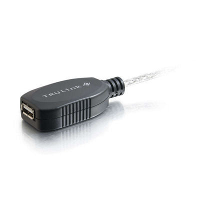 C2G USB-A Verlängerungskabel (Stecker auf Buchse) – USB 2.0 (480 Mbit/s) – 12 m – Aktiv