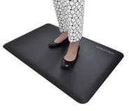 Ergotron Bodenmatte – Schwarz, Dicke 1,6 cm