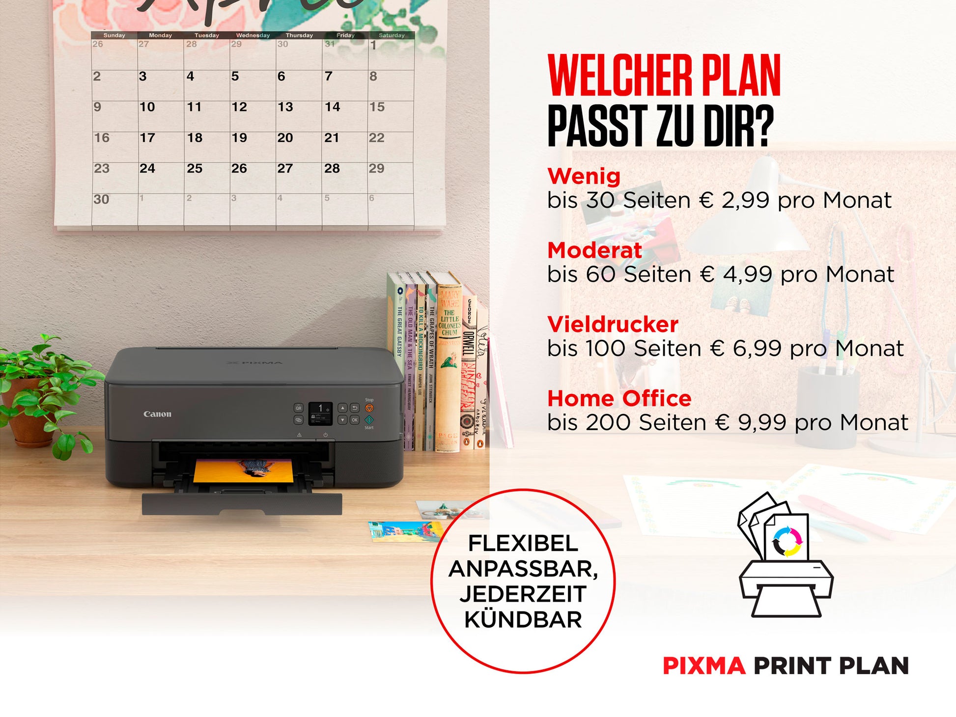 Canon PIXMA TS7750i – Farbiges Tintenstrahl-MFP A4, 3-in-1 – USB/WLAN – Duplex, ADF – 15 S./Min. S/W, 10 S./Min. Farbe