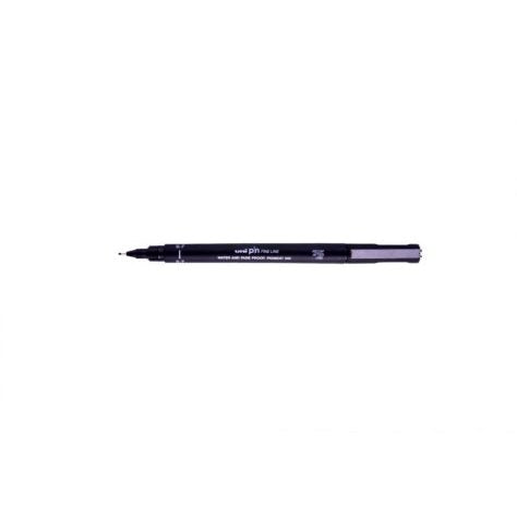 Uni-Ball Pin Fineliner – 0,7 mm, schwarz, 1 Stk., wasserfest