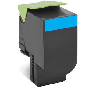 Lexmark Toner 802XCE – Cyan, 4000 Seiten – für CX510