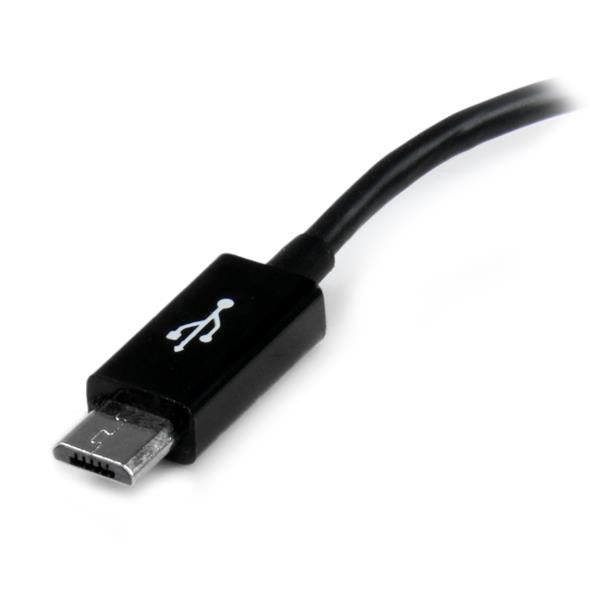 StarTech.com USB-Adapter Micro-USB-B auf USB-A – USB 2.0 (480 Mbit/s) – Schwarz