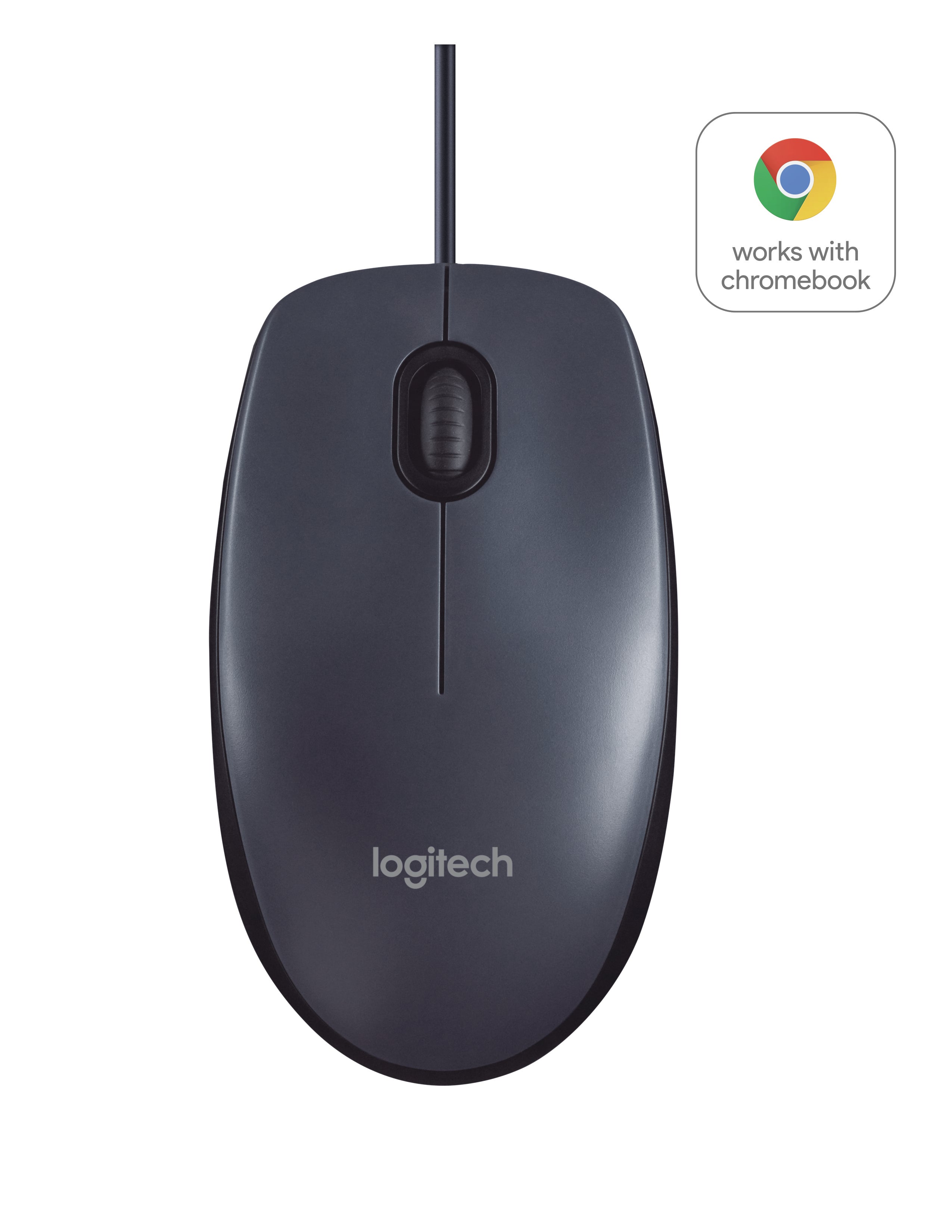 Logitech B100 Business-Maus – Schwarz
