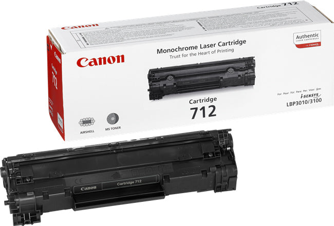 Canon Toner 1870B002 – schwarz, 1500 Seiten – für Canon LBP3010/LBP3100