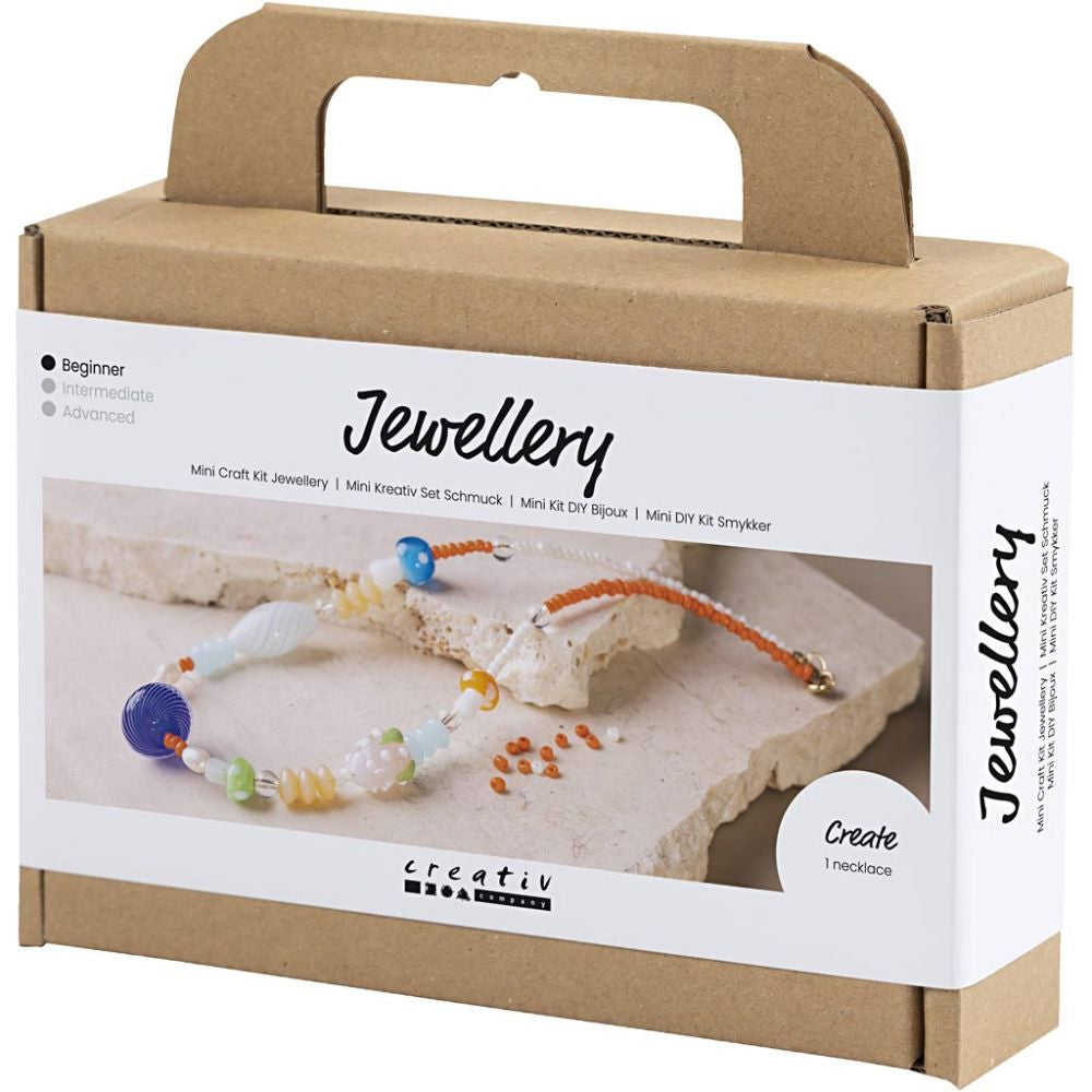 Creativ Company Halsketten-Bastelset für Kinder – mehrfarbig