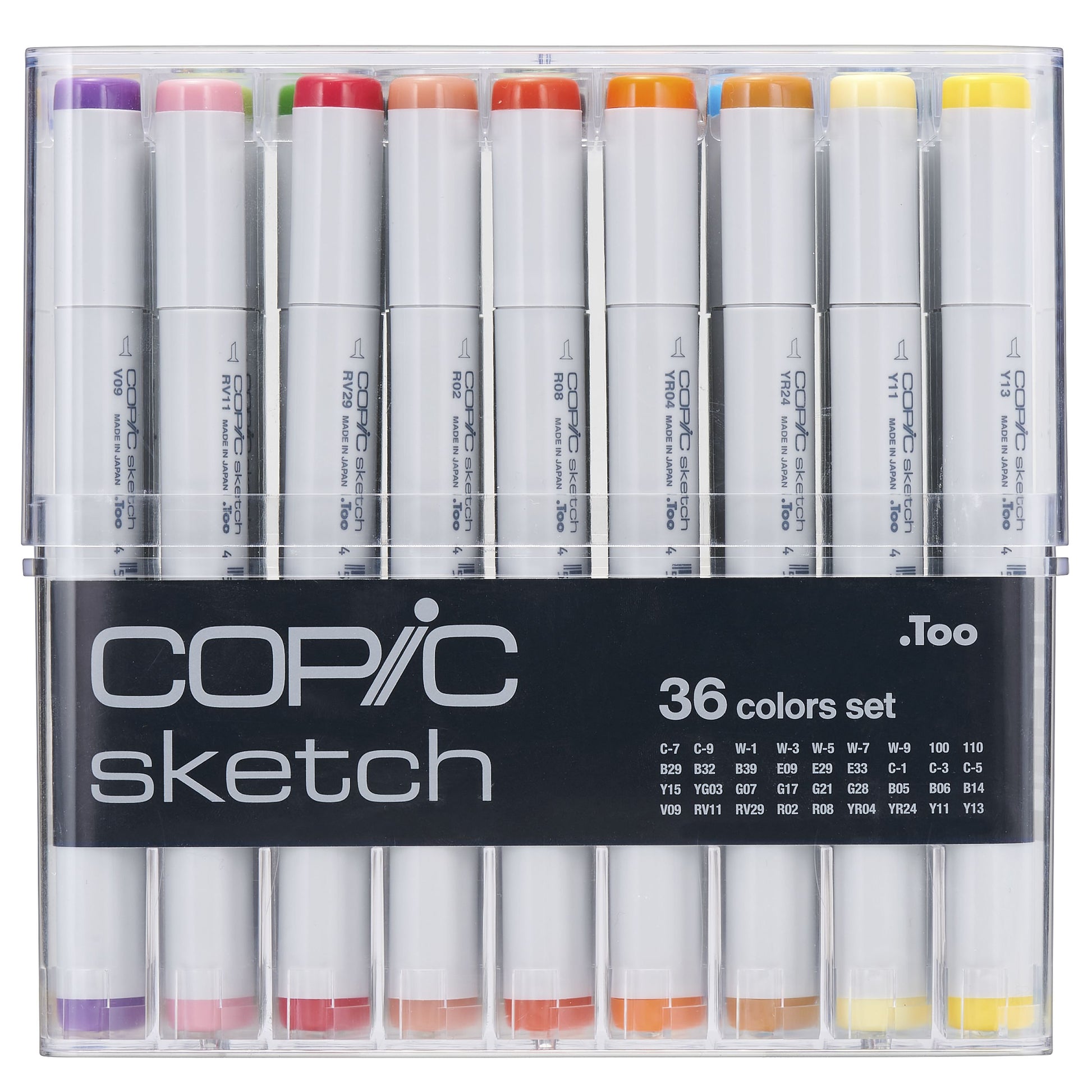 Copic Filzstifte Sketch, 36 Stk.