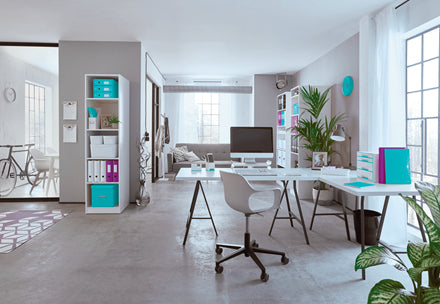 Leitz Stiftschlaufe – Polystyrol (PS), Blau, Weiss