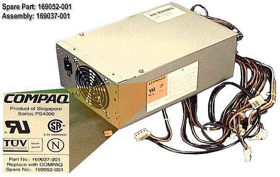 HPE Netzteil 325 W – 3,3 V, PFC, Low-Profile