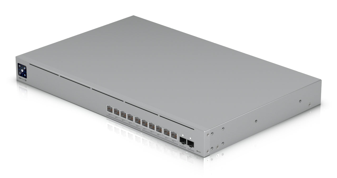 Ubiquiti Managed Switch – 10×10G, 2×SFP+, L2/L3, PoE++ 400 W, 1U
