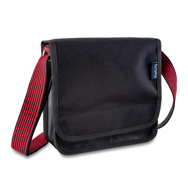 KoKoTé  Umhängetasche Leggero S – 4 l, Nylon, Schwarz