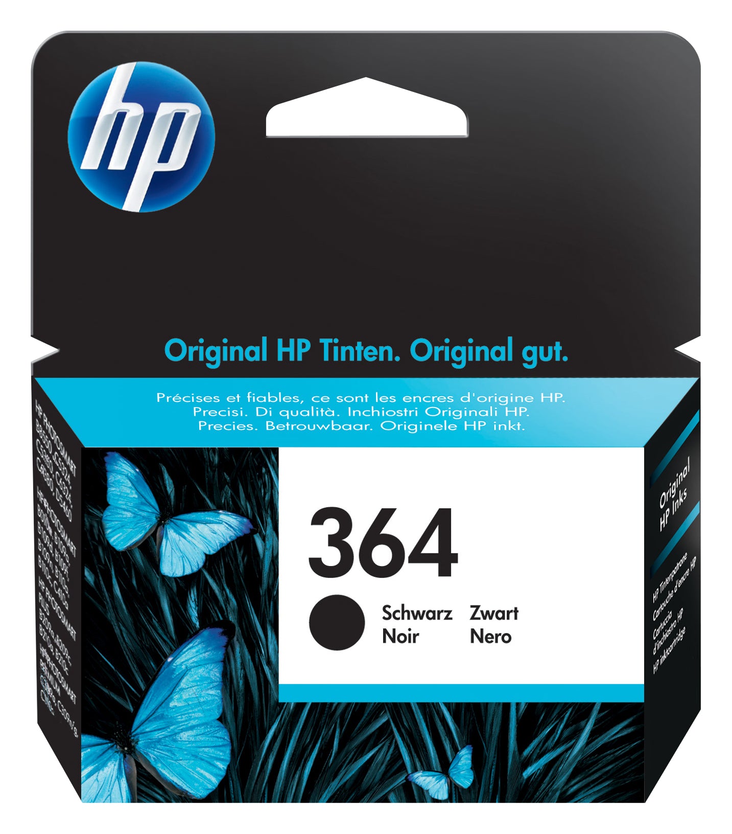 HP Tintenpatrone 364, Schwarz