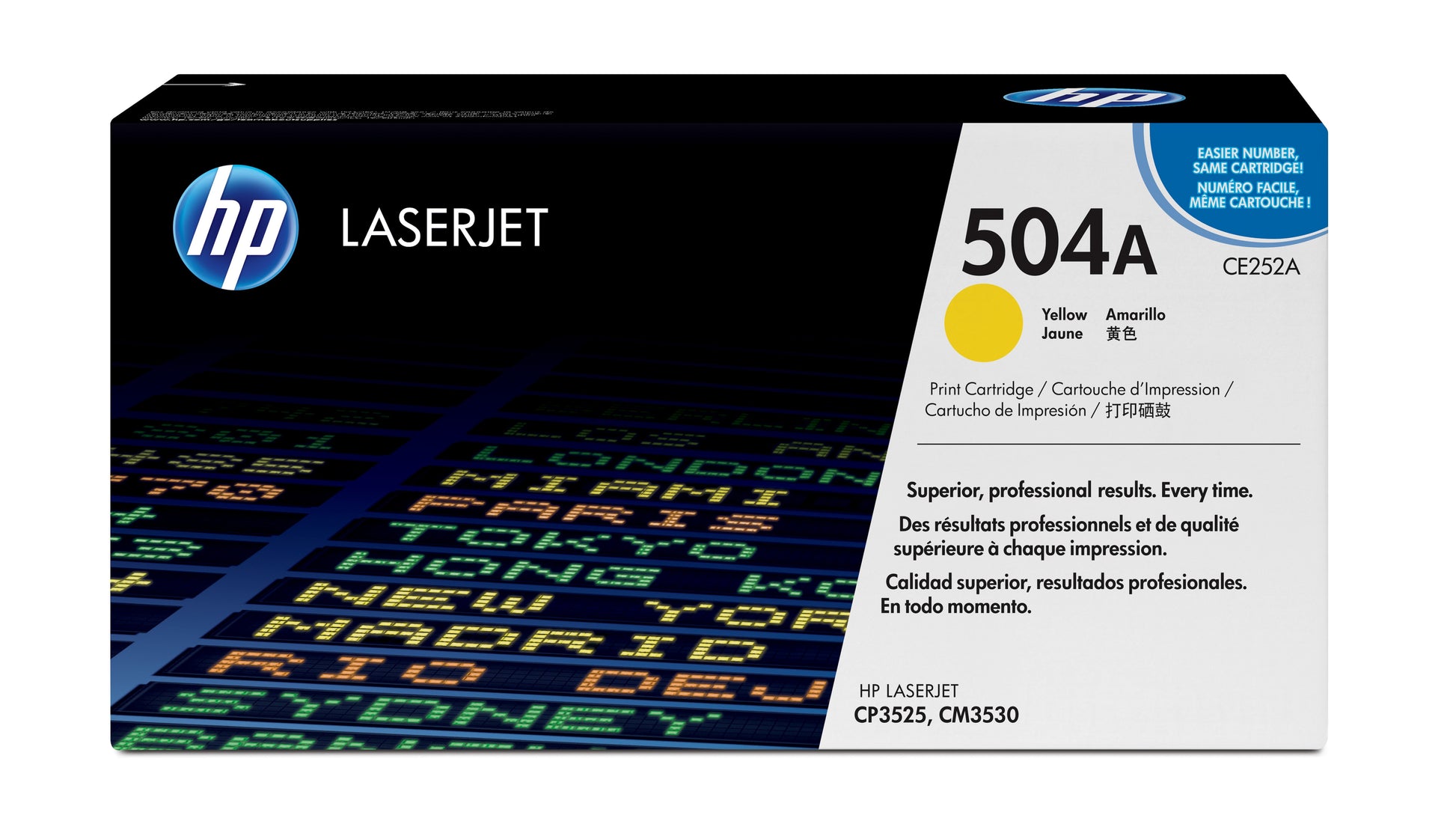 HP Toner 504A – Gelb, 7000 Seiten